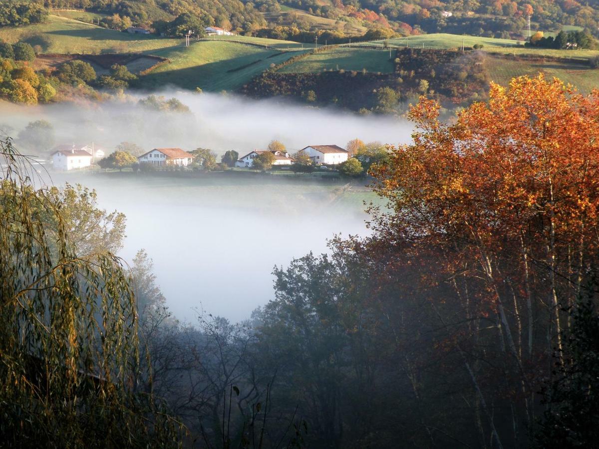 Baskoparadis I Eco-Gites I Calme I Vue I Anes I Jardin I Montagne I Nature Louhossoa Exterior foto